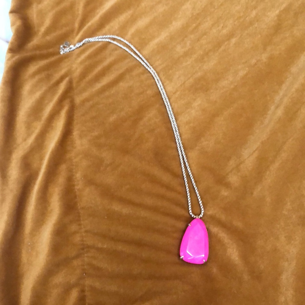 CUSTOM Neon Pink Kendra Scott Sandra